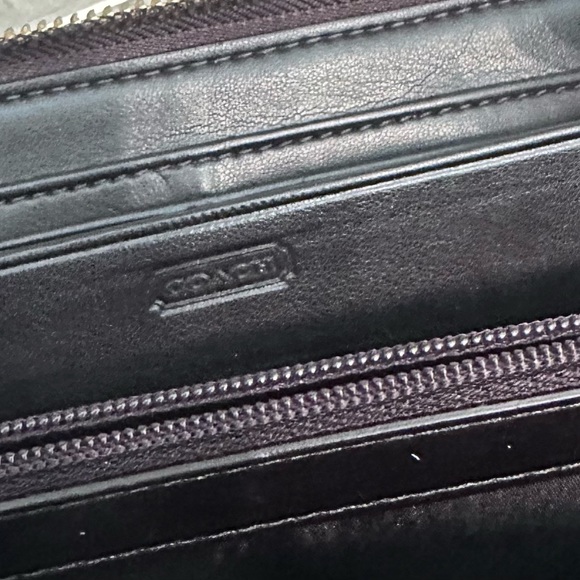 COACH Zipper Clutch - Brown - Picture 4 of 4